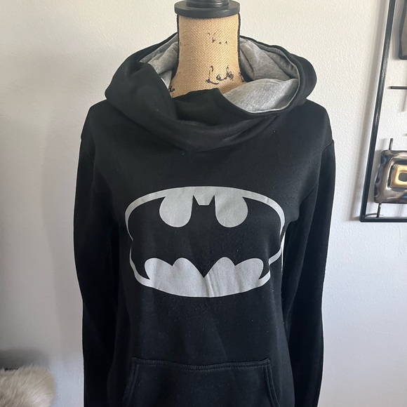 Batman Women’s fleece Sweatshirt hoodie - Picture 4 of 4